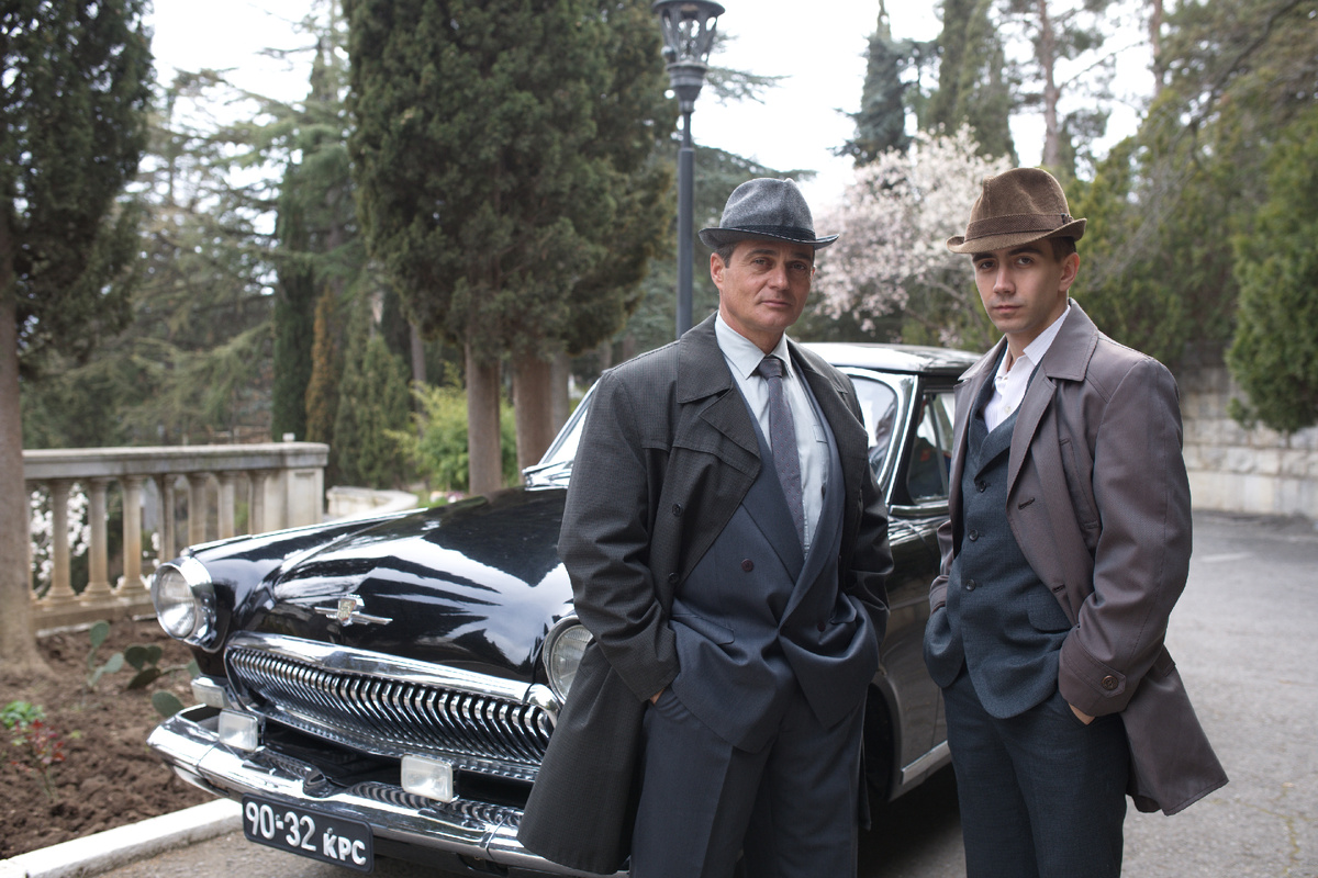 Фото со съёмок сериала «Идеальное убийство»