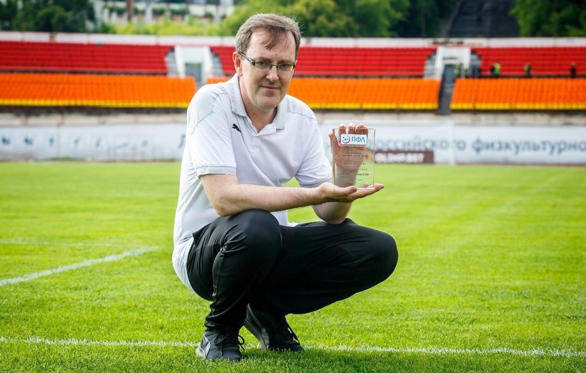    Пресс-атташе владимирского "Торпедо" Владимир Никольский  ТАСС