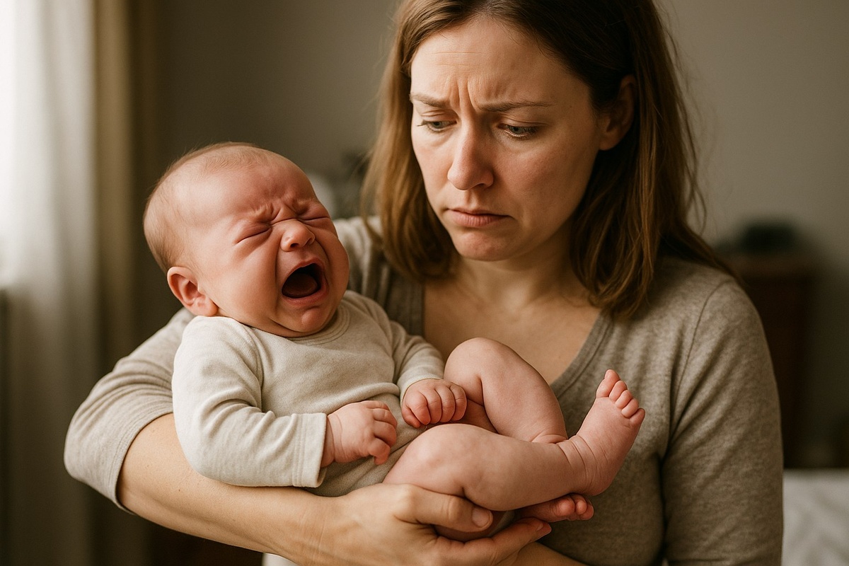Как облегчить колики у новорожденного