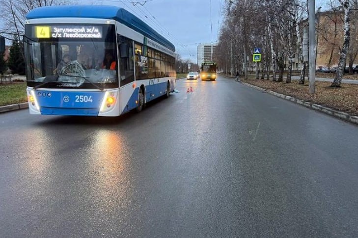    Фото с места ДТП предоставлено ГАИ Новосибирска