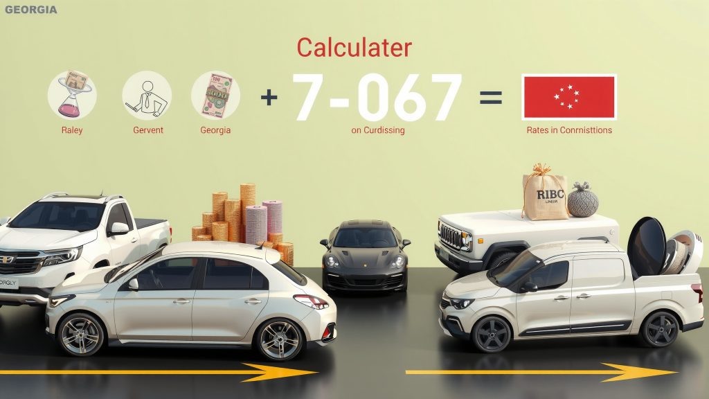    Как считать курсы и комиссии на переводах денег авто в Грузии