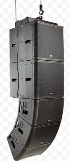 Здесь, как мы видим, данный линейный массив укомплектован 2мя 15 дюймовым мидвуферами(мидвуферами считаются те, у которых минимальная низкая частота=39-63 герца)