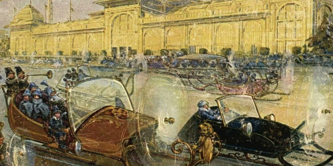 Открытки 1900 года, иллюстрирующие будущее. Как люди представляли себе жизнь через 100 лет