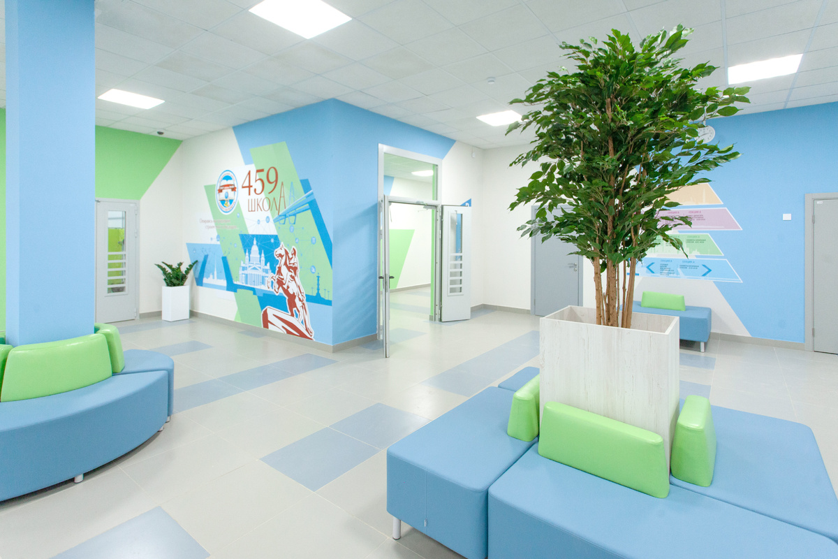 Школа № 459 в квартале АЭРОСИТИ