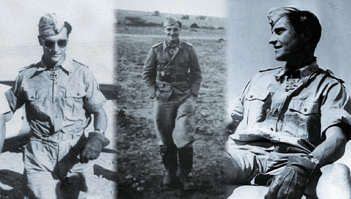 Потомок французских лютеран в форме люфтваффе.