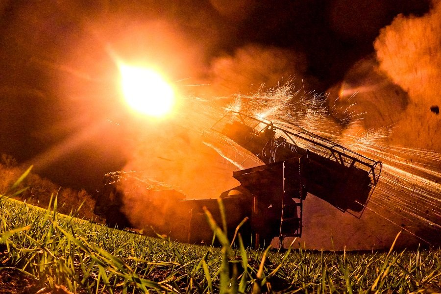 Боевая работа РСЗО "Ураган" в Запорожской области - Фото: Алексей Коновалов/ТАСС