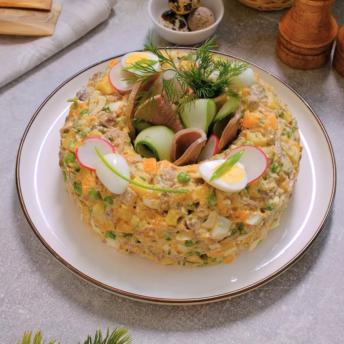 Салат Оливье