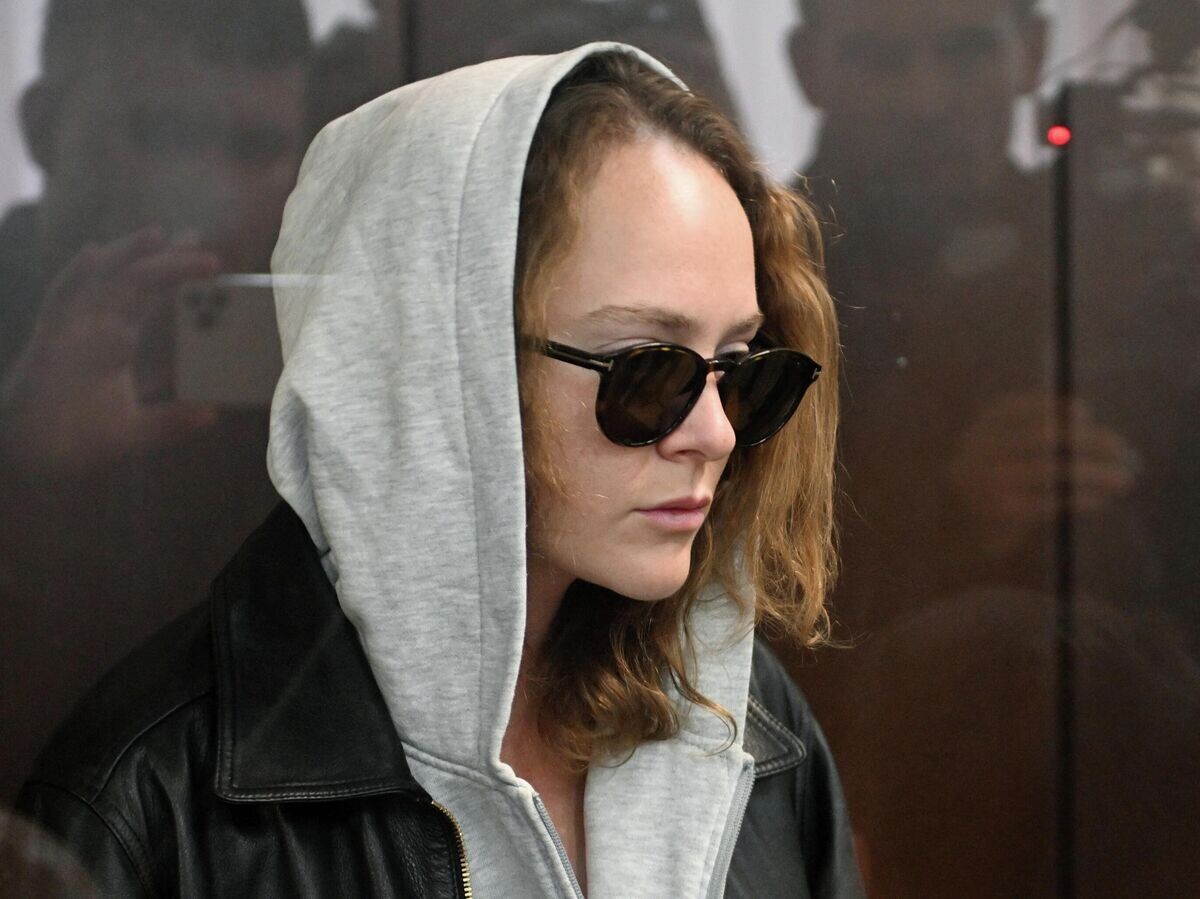    Актриса Аглая Тарасова в Домодедовском суде Московской области© РИА Новости / Михаил Воскресенский