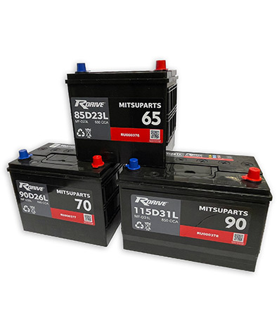 Аккумуляторные батареи MITSUPARTS – подходят для: 65 - Lancer Classic, Lancer X, Grandis, Eclipse Cross, Outlander XL, Outlander, 70 - Pajero Sport, Pajero Sport (15 - ), Outlander GT, Pajero IV, Pajero IV diesel, 90 - L200 diesel, Pajero IV diesel, L200 (15 - ).