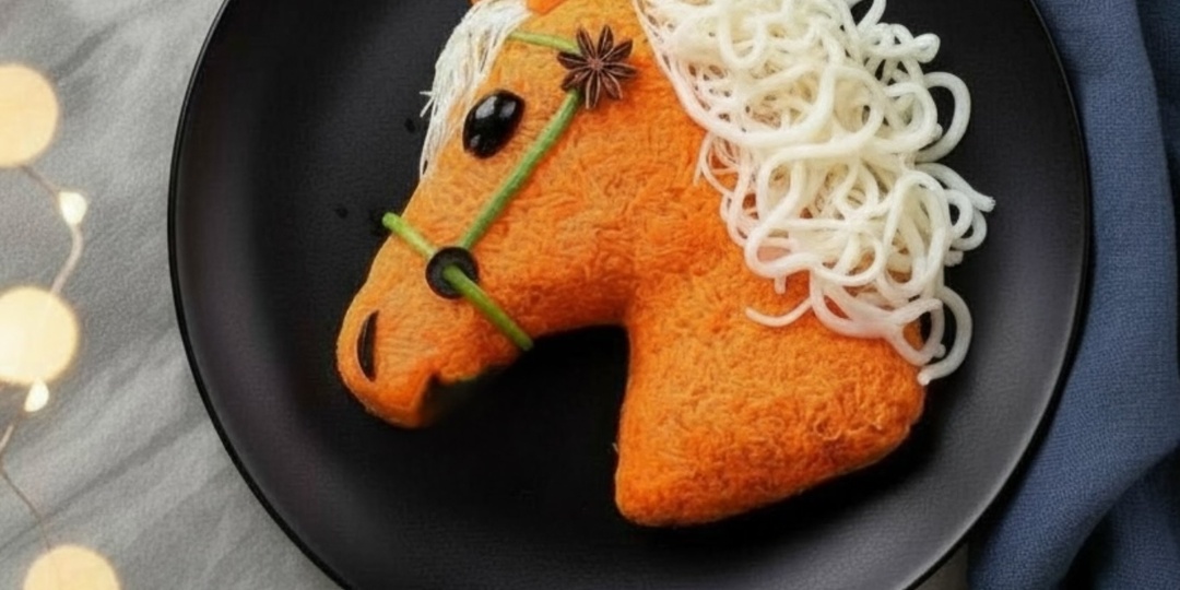 Селедка под шубой Лошадь