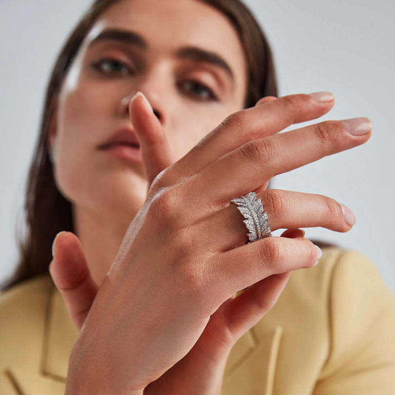 Кольцо Stephen Webster Magnipheasant из белого золота с бриллиантами