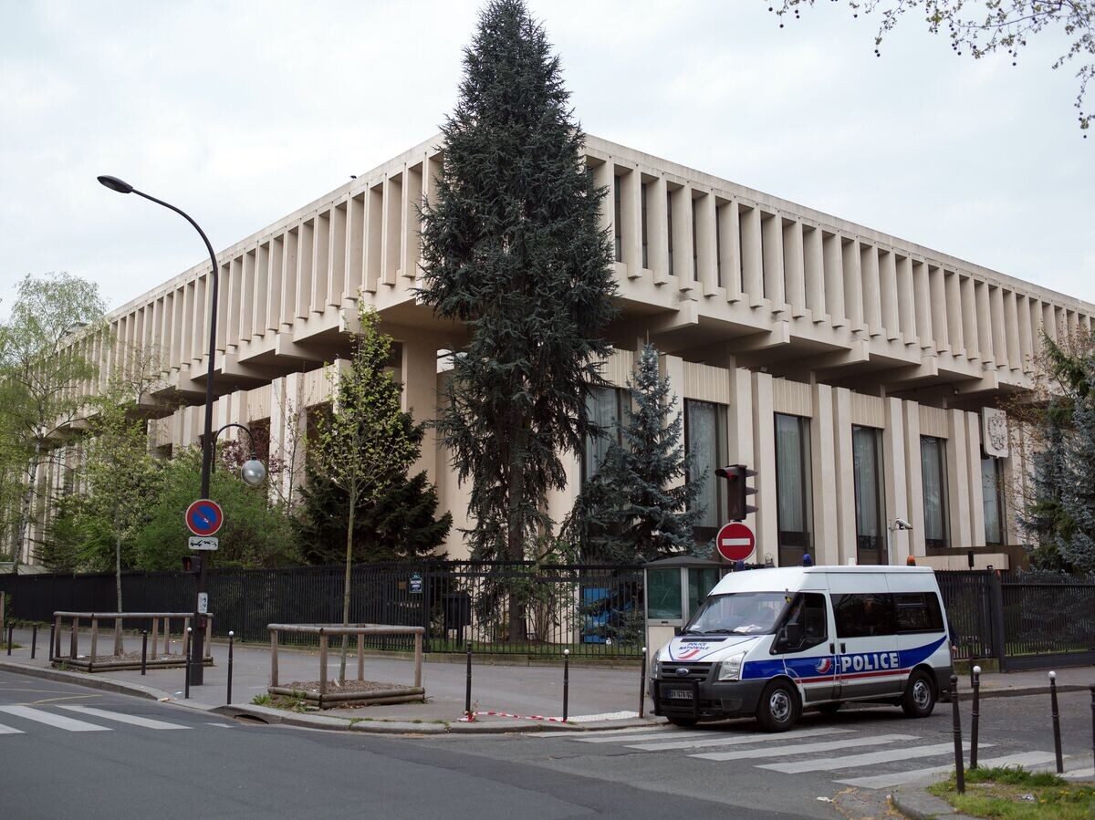    Здание посольства РФ во Франции© РИА Новости / Ирина Калашникова