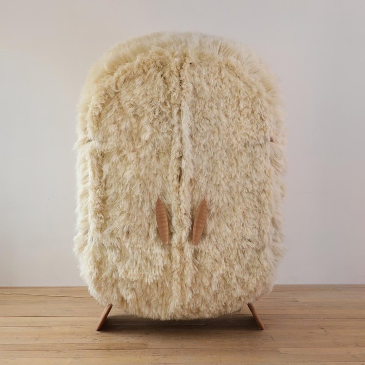 Пушистый шкаф из волокон агавы. Фото: fernandolaposse.com