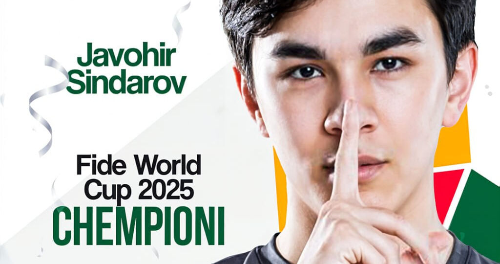 Молодой узбекский шахматист стал победителем Кубка мира в Индии