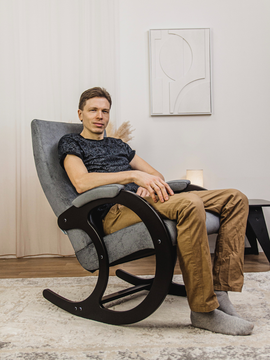 Кресло-качалка Монблан. Артикул WB: 526506990, Озон: 2829600782, ЯМ: 4640621464