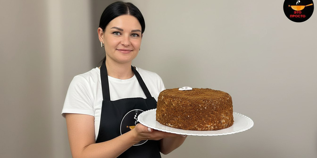 Торт без духовки, на обычной сковороде – один из моих любимых