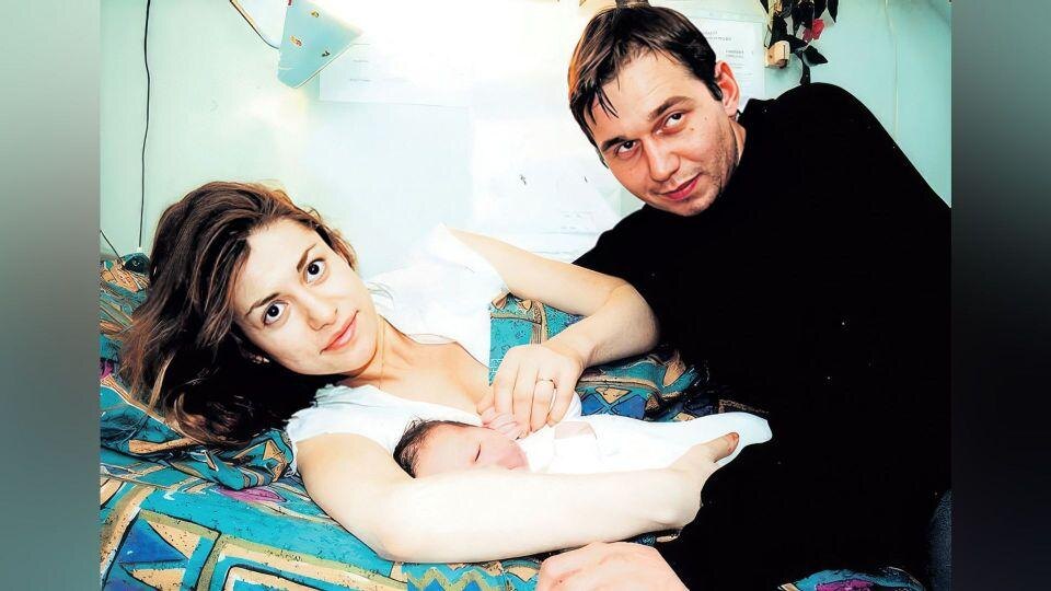 Злата Ковальчук с родителями