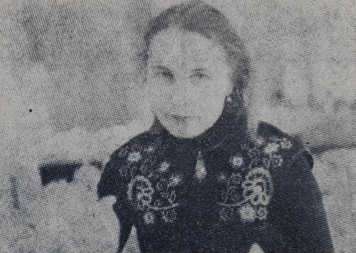 На снимке: Алевтина Андреевна Горькова. Фото С. Цыганова.