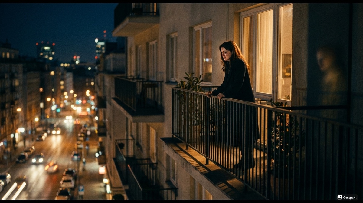 Соседка каждый вечер стояла на балконе и плакала — я решила узнать почему и изменила две жизни