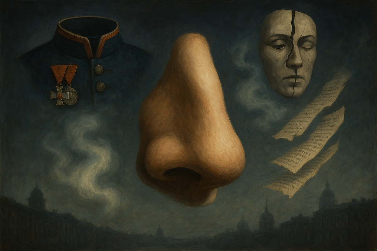 Н.В. Гоголь "Нос" | Телеграм @the_log_book