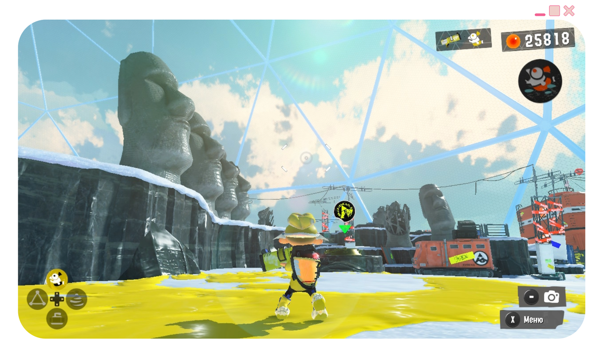 А вот как выглядит Splatoon 3 — последняя на текущий момент часть серии.