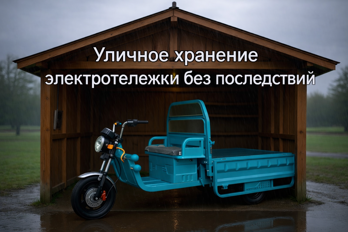 Надежная защита для вашего помощника: как уберечь электротележку от непогоды.