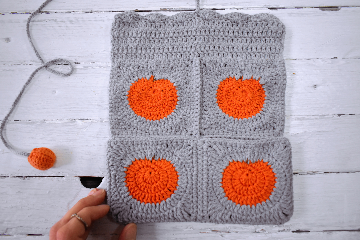 Простое вязание крючком, Вязание крючком квадраты