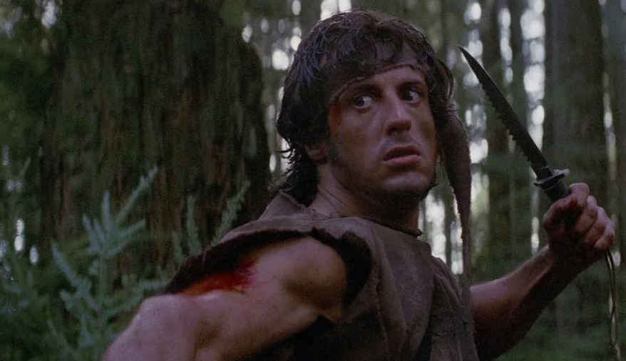 Кадр из фильма "Первая кровь"