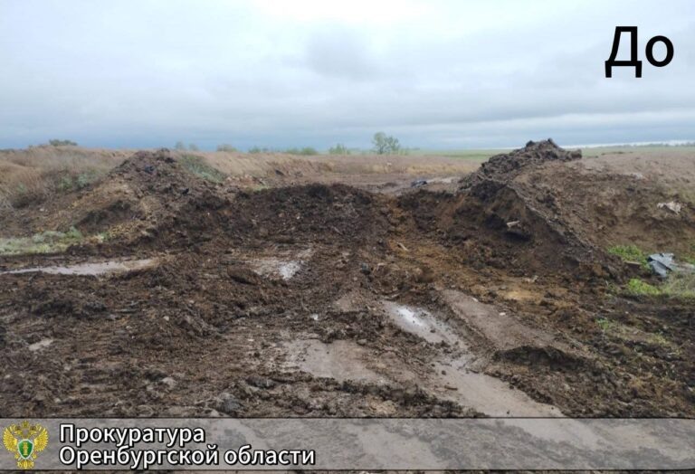    В Первомайском районе ликвидировали заброшенный полигон нефтешламов Оренбуржье