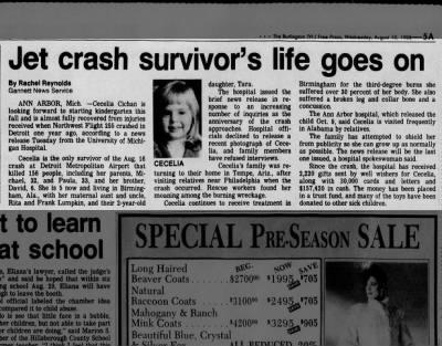 Вырезка из газеты.