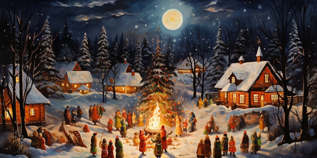 Как праздновали Святки на Руси