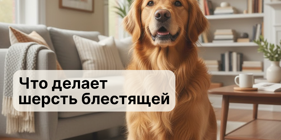 Шерсть и здоровье: из чего складывается блеск и почему питание играет главную роль