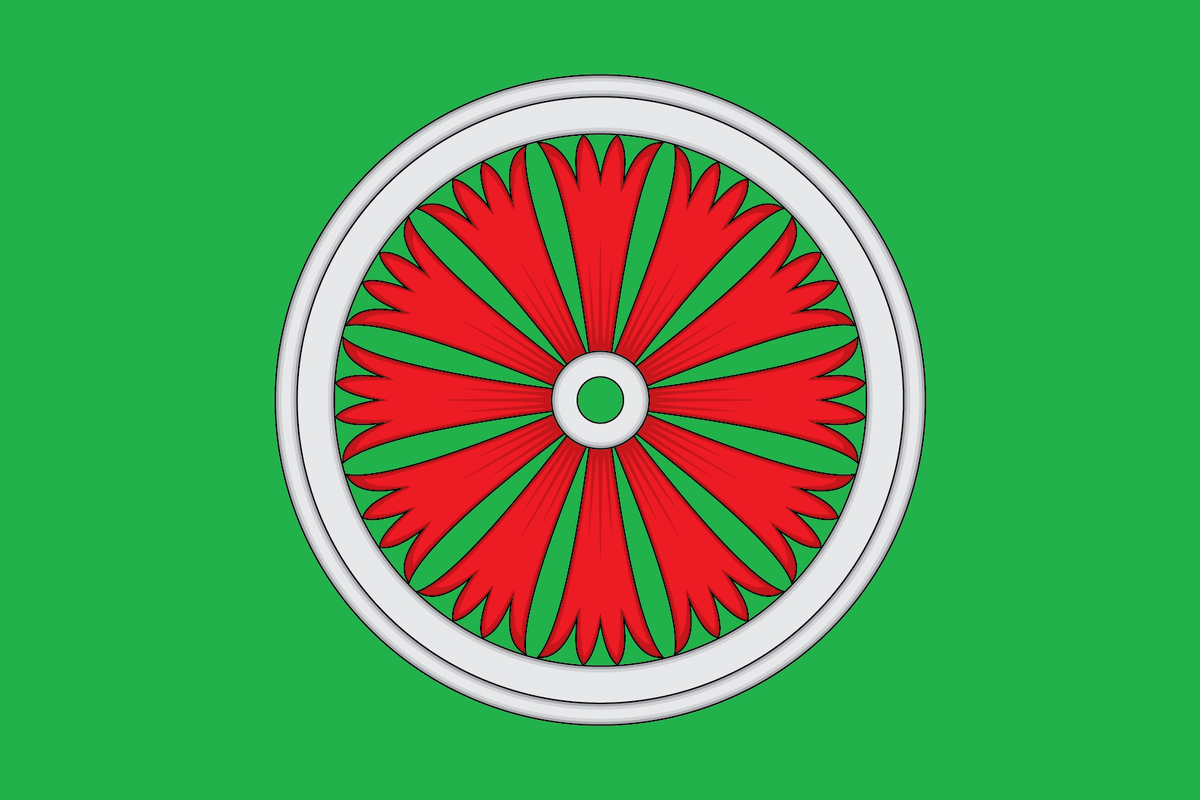 Новый герб. WikipediA, Файл: Флаг Тайги.png