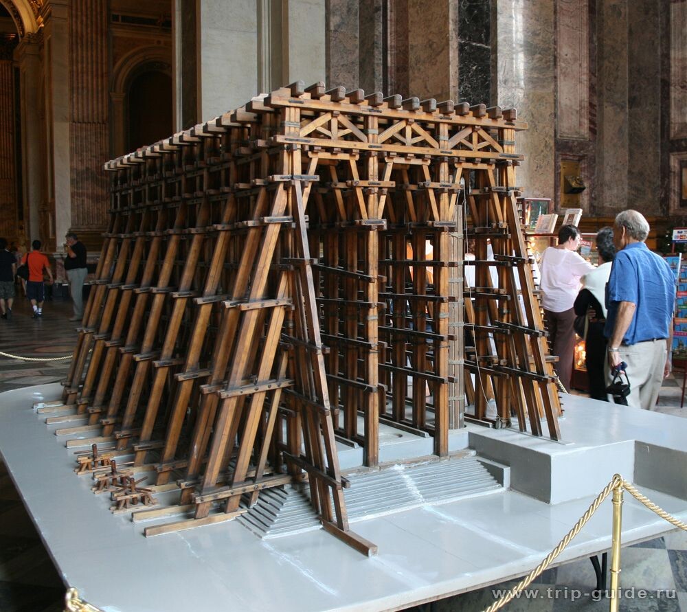 Уникальная система лебедок и канатов