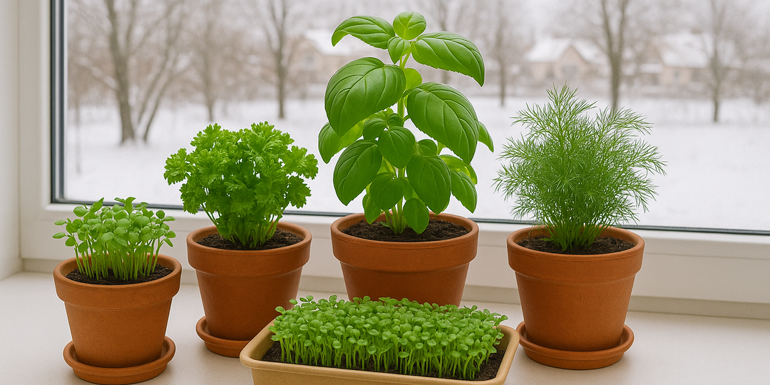 Зимний сад на подоконнике: какие культуры можно выращивать дома