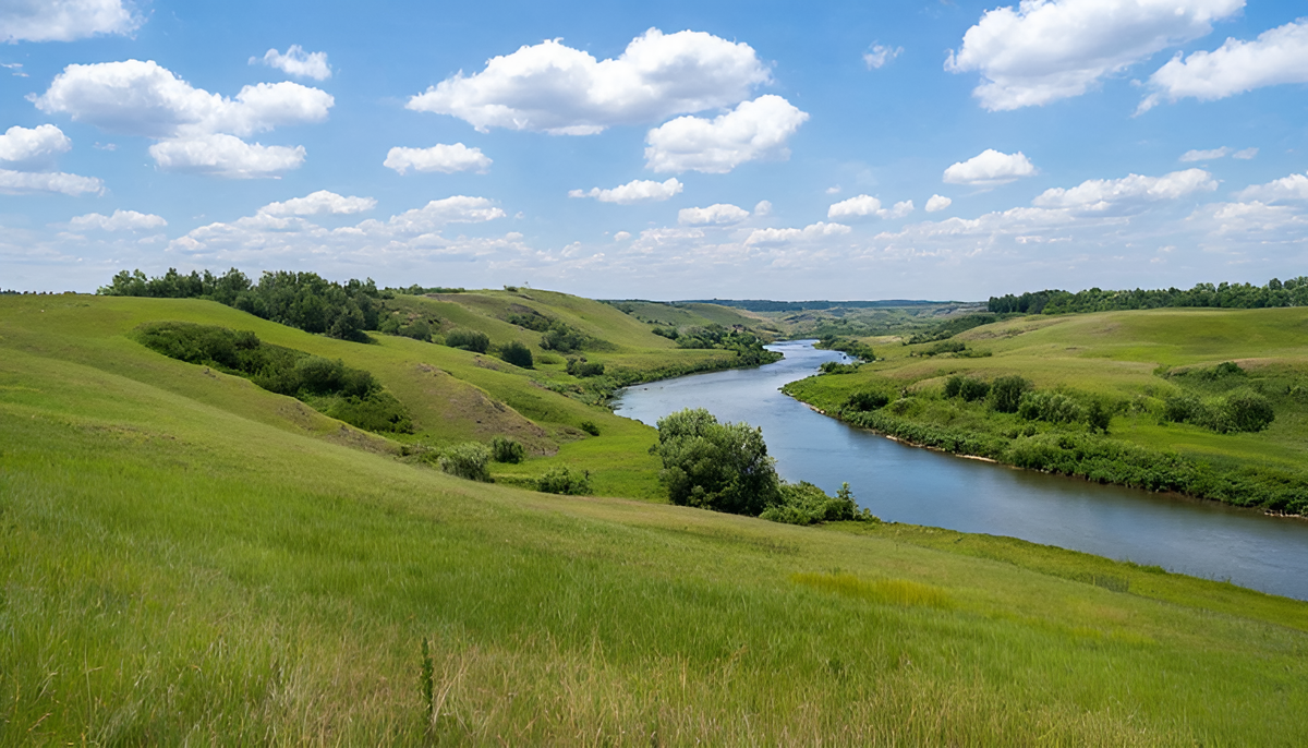 пейзаж среднерусской полосы