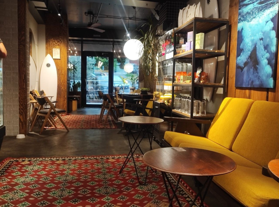 Атмосферное место – Серф кофе, фото из интернета 