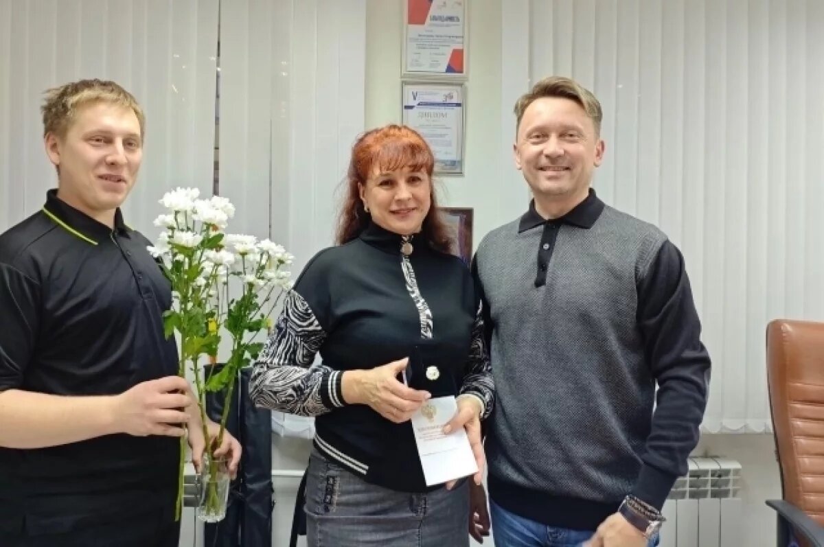    Минздрав России наградил ивановскую медсестру Веру Фирсову