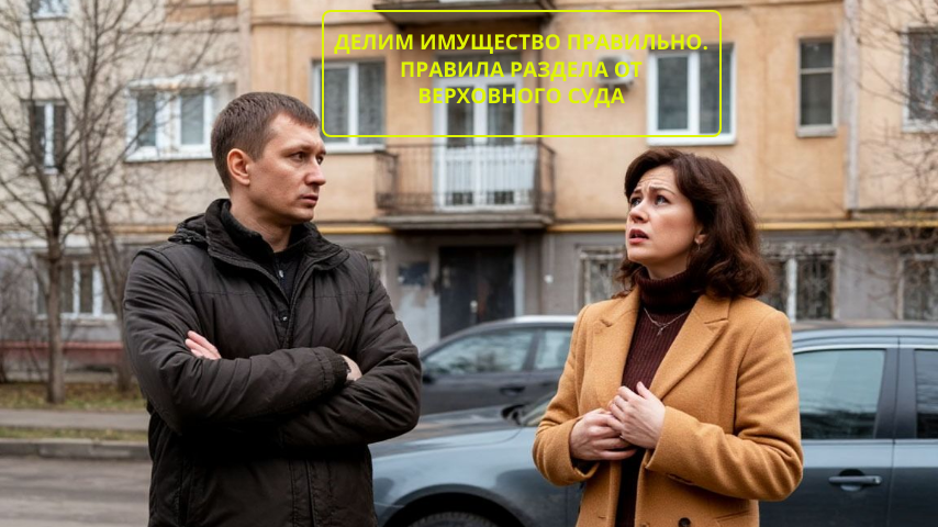 Как правильно делить квартиру и имущество при разводе? Позиция Верховного суда