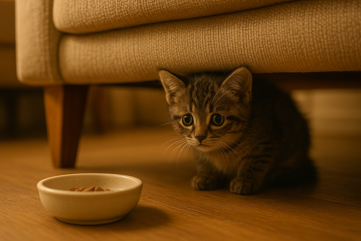 - Я пока прячусь, мне страшно, а потом всё-таки поем!