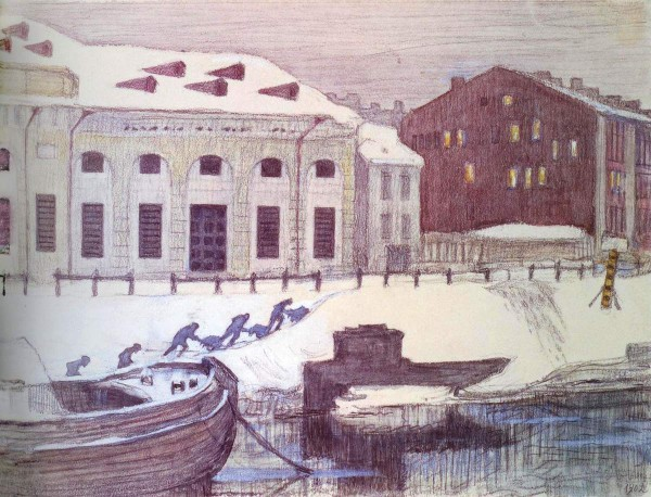 Петербург. Обводный канал. 1902