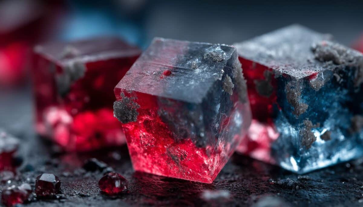    Кристаллические структуры / © ИИ-генерация, midjourney 7.0