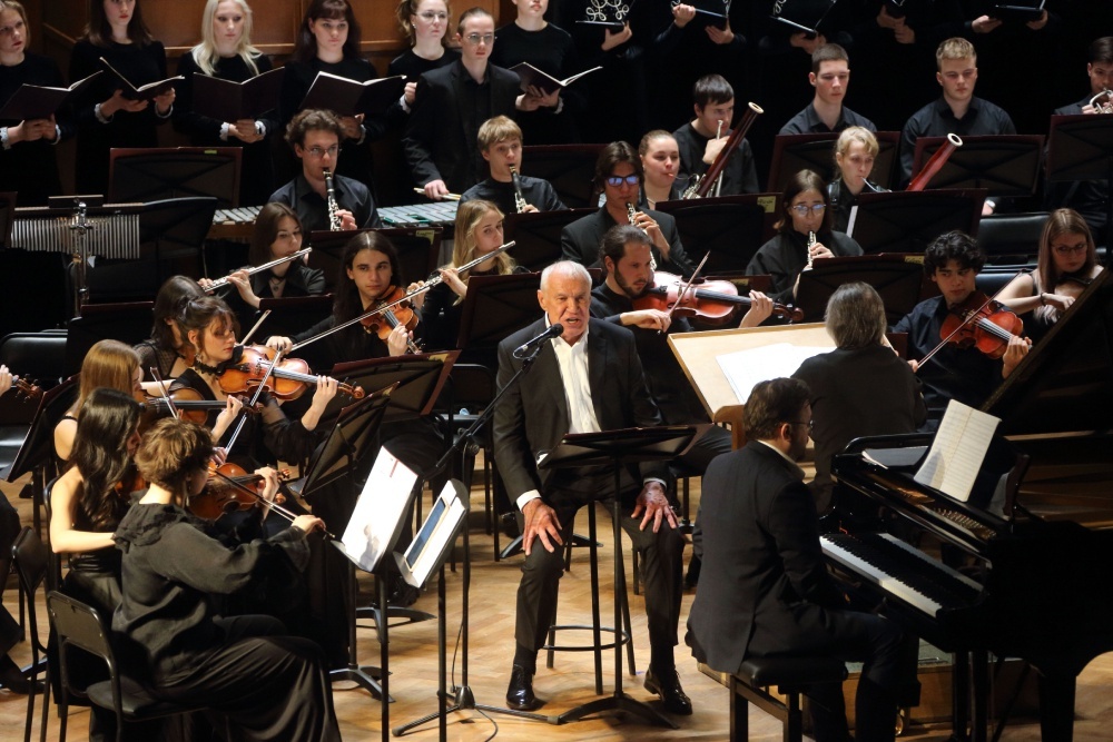    Оркестр был создан после успешных мастер-классов для одаренных детей, проводимых Посткомом Союзного государства. / Фото: Роман Щербенков