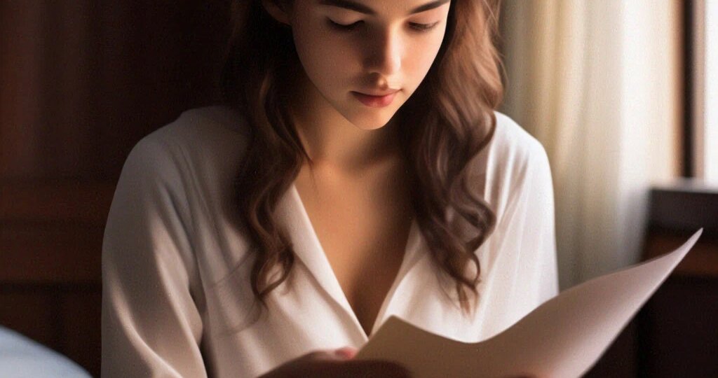 Заказное письмо изменило жизнь Веры. Этого не может, - подумала она, читая письмо.