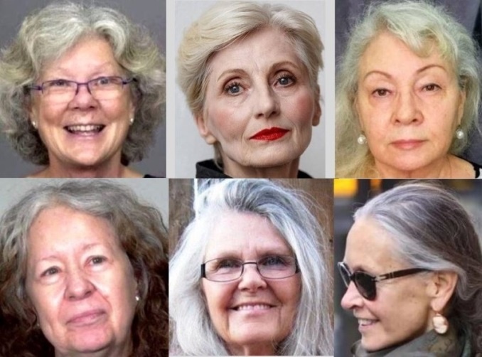 Неухоженная седина