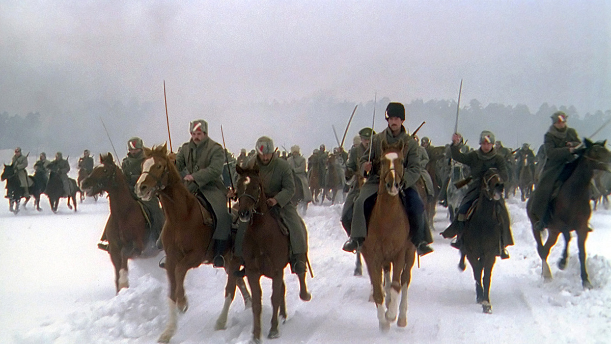   Первый канал ТВ / ТАСС- Кадр из телевизионного фильма «Тихий Дон», который снял Сергей Бондарчук