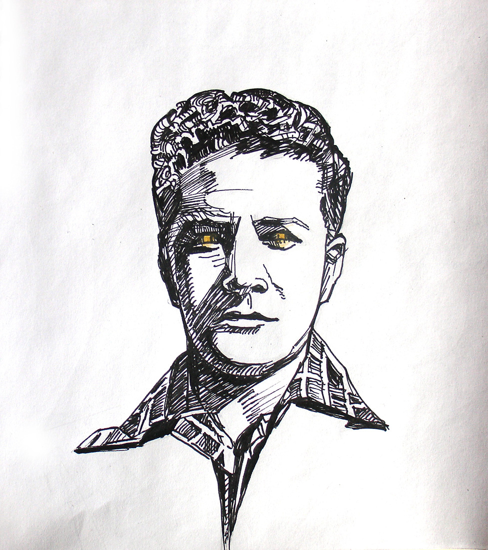 Карлос Кастанеда (рисунок автора)