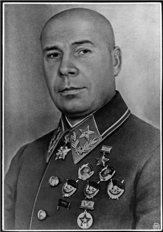 Маршал С.К.Тимошенко (1895-1970). Источник - https://nlr.ru/godpobedy/RA9888/strana-chestvuet-pobediteley