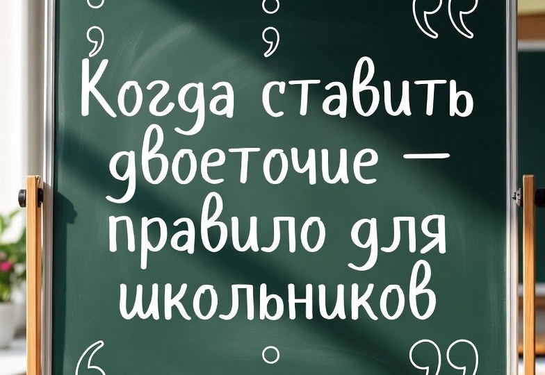 Когда ставить двоеточие — и почему его постоянно путают с тире