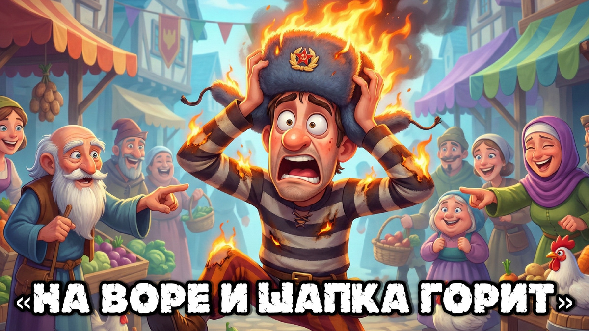 Смысл Известной Поговорки: «На Воре И Шапка Горит»